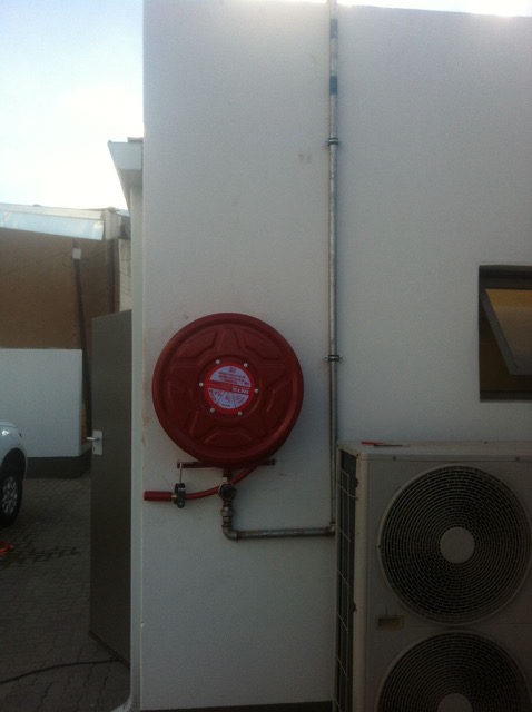 Final fix plumbing installation at fuel station in Pretoria West