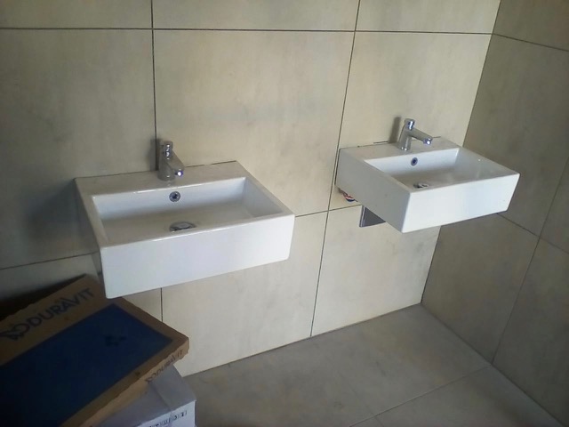 Final fix plumbing installation at fuel station in Pretoria West