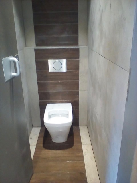 Final fix plumbing installation at fuel station in Pretoria West