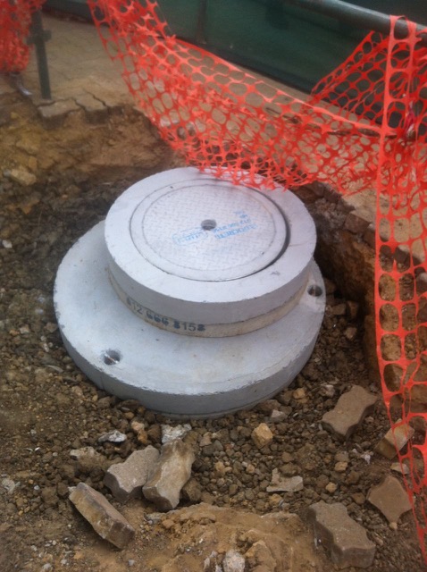 First fix plumbing installation at fuel station in Potchefstroom